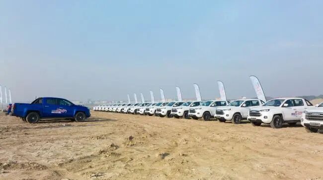 有一说一｜观鸟、越野、赏芦荻：江铃域虎7开启别样皮卡生活的图7