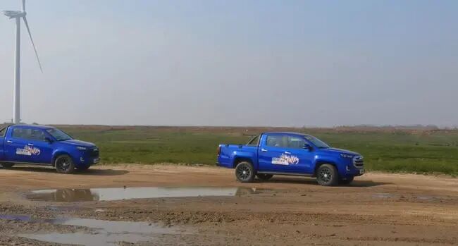 有一说一｜观鸟、越野、赏芦荻：江铃域虎7开启别样皮卡生活的图3