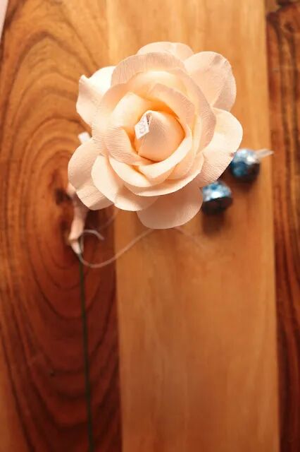 创意手工 | 用皱纹纸做仿真花，太逼真太漂亮啦，这4种创意diy学起来！