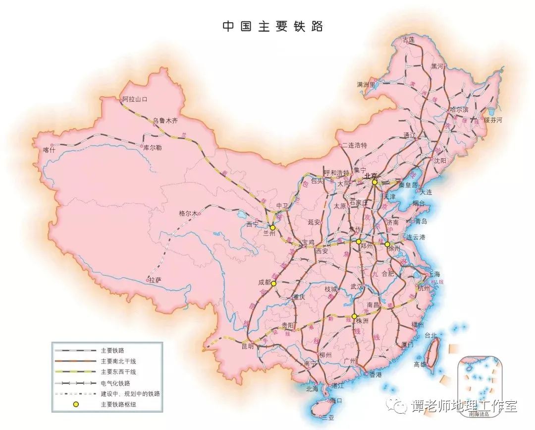 LOL比赛赌注平台:中国重要的铁路线
