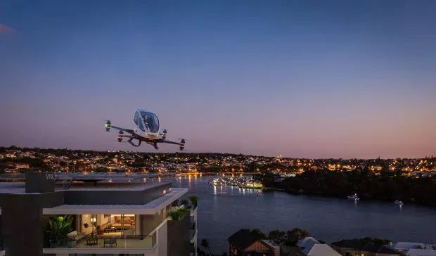 载人无人机真的来了？澳大利亚建筑商已着手开发配套“停机坪”