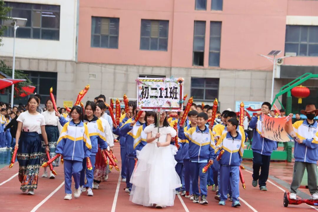 以青春之名向祖国生日献礼！兰州成功学校第25届田径运动会开幕