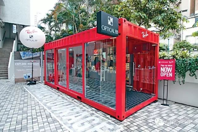 快闪店成为逆转实体店关店潮的大救星造型百变的集装箱popupshop