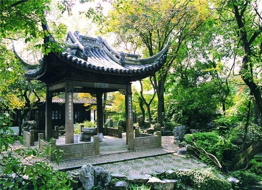 唯一以亭子名命名的古典园林建筑沧浪亭