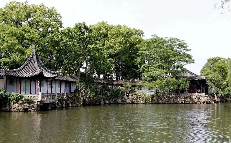 唯一以亭子名命名的古典园林建筑沧浪亭