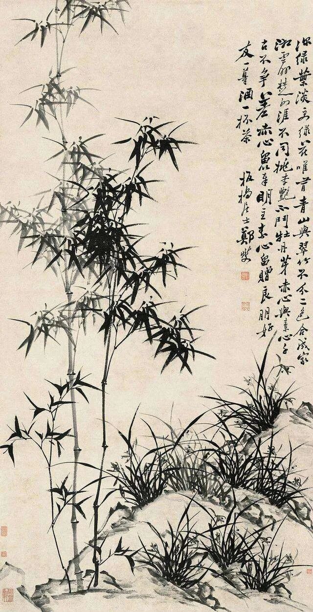 清代书画家,文学家,是"扬州八怪之一",代表作品有《修竹新篁图》