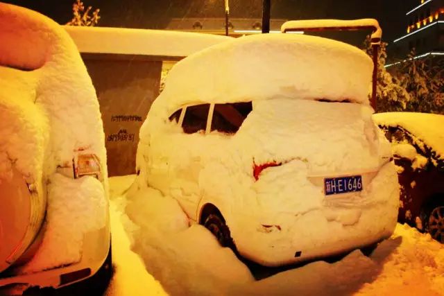 持續降雪50多個小時後 阿勒泰竟變成了這樣……