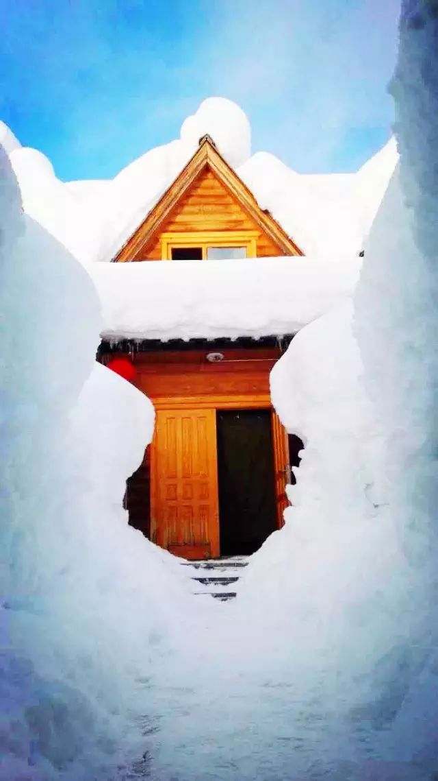 持續降雪50多個小時後 阿勒泰竟變成了這樣……
