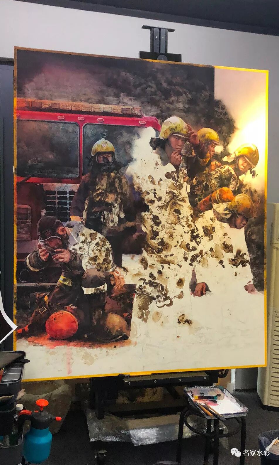 十三届全国美展入选作品《烈火雄心》创作漫谈