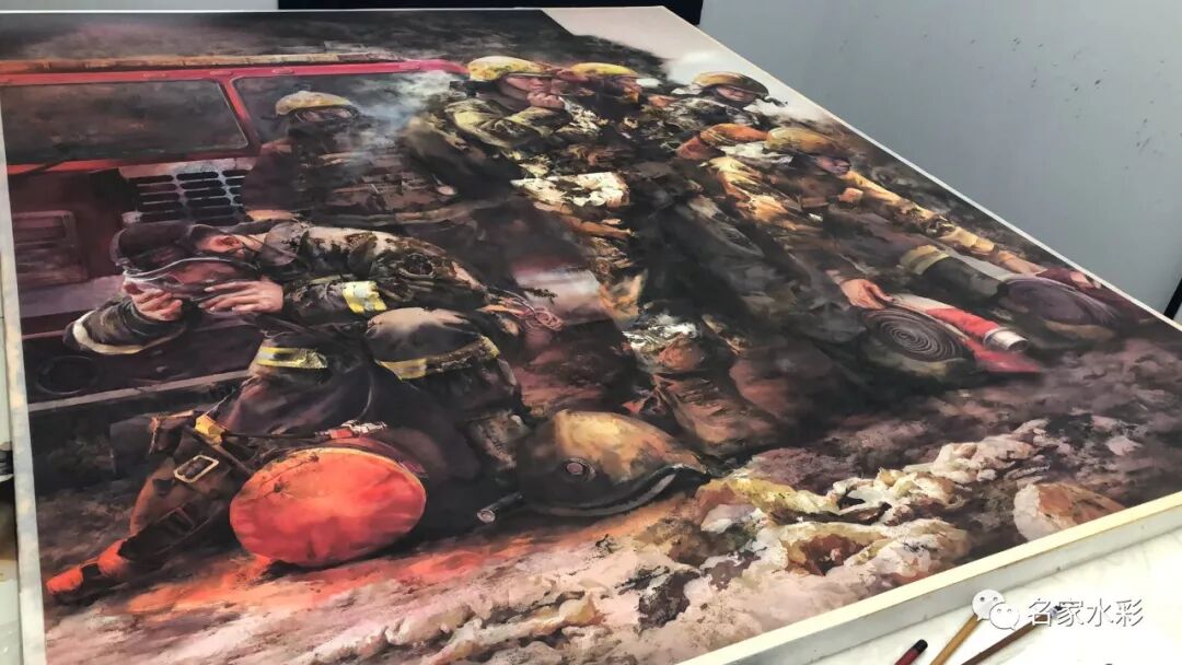 十三届全国美展入选作品《烈火雄心》创作漫谈