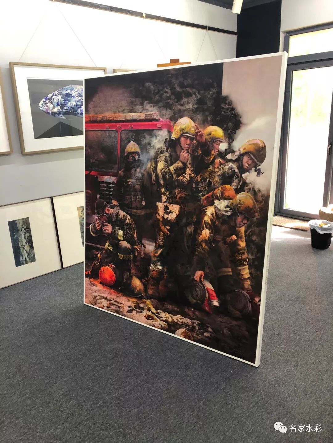十三届全国美展入选作品《烈火雄心》创作漫谈
