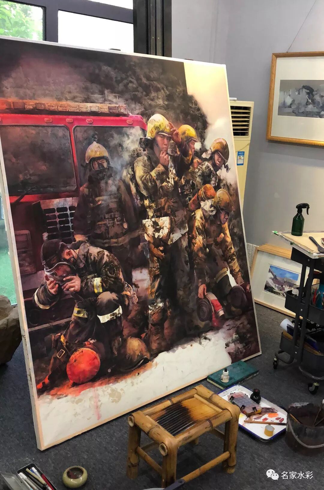 十三届全国美展入选作品《烈火雄心》创作漫谈
