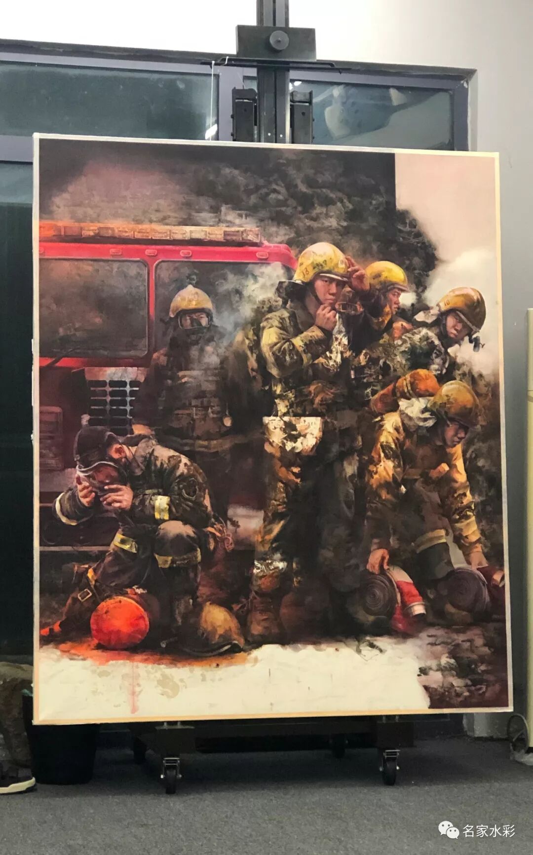 十三届全国美展入选作品《烈火雄心》创作漫谈