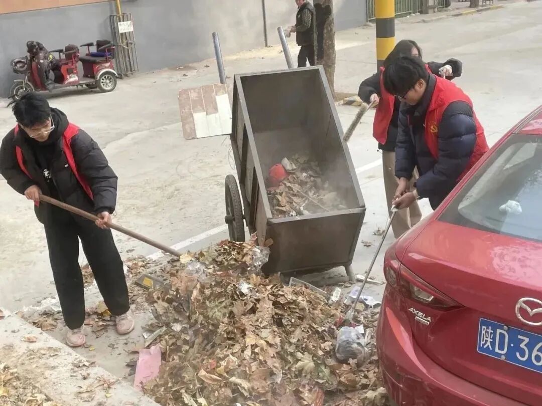 大数据与人工智能学院|开展团支部进社区志愿服务活动（十）