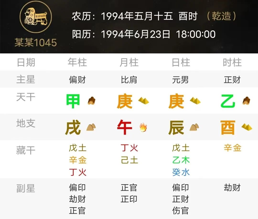 虚财的八字（八字真人在线算命）