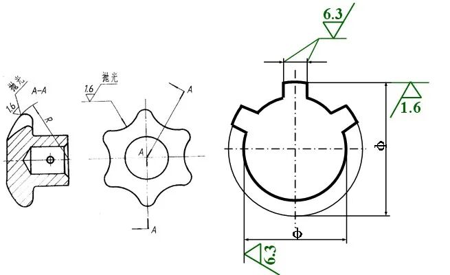 机械设计零件图的技术要求及标注的图19
