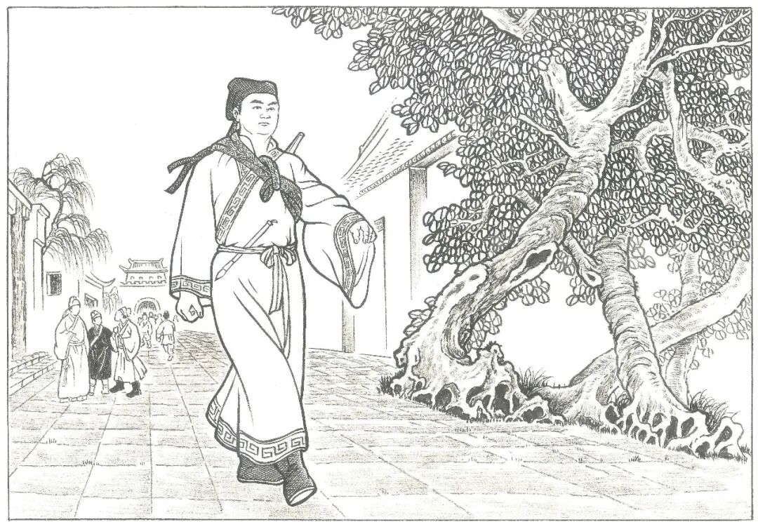 话说观志能拜谒完老子,起身就往明道宫东刘家笔庄购买一支狼毫毛笔