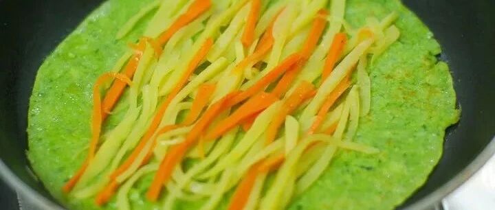 学做比烧饼还好吃的早餐卷饼｜分分钟用平底锅煎一大盘