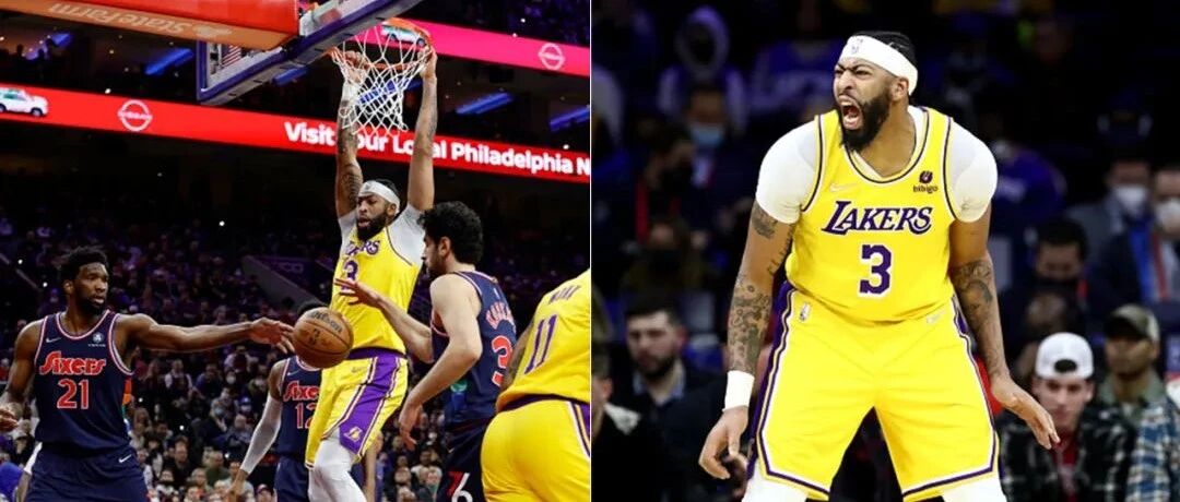 巅峰浓眉救不了无詹湖人