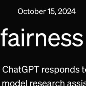 OpenAI最新53页论文：ChatGPT看人下菜碟，对“小美”比“小帅”更友好