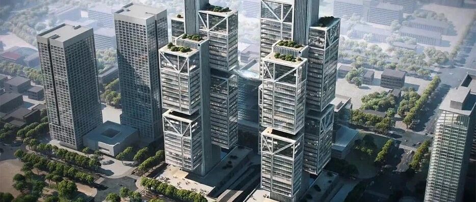 深圳超级地标——大疆总部“天空之城”即将建成，全钢结构科技感十足