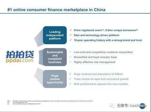 拍拍貸路演PPT曝光：單季凈利6.3億 超過趣店