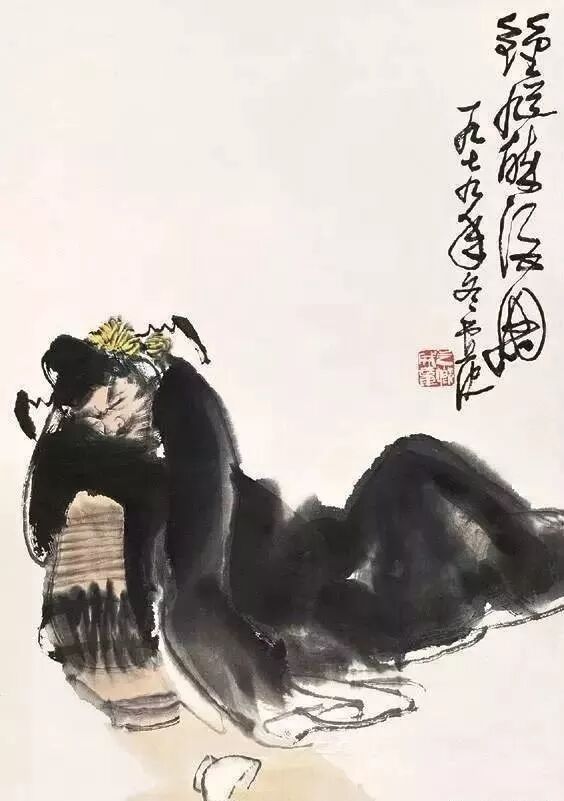 一组醉酒图，愿看淡世事沧桑(图16)