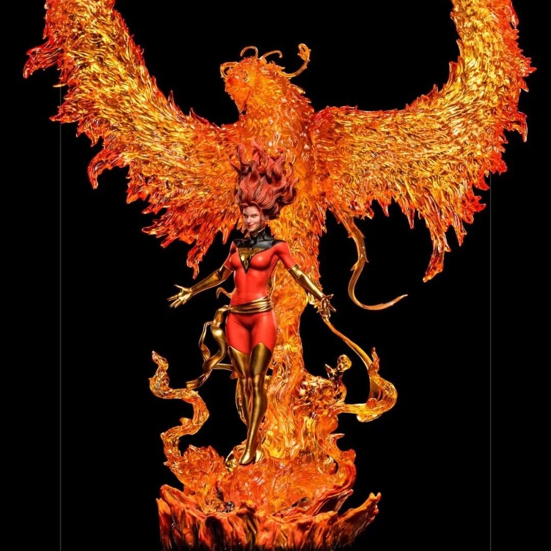 这款x战警凤凰女,火焰特效才是本体吧!