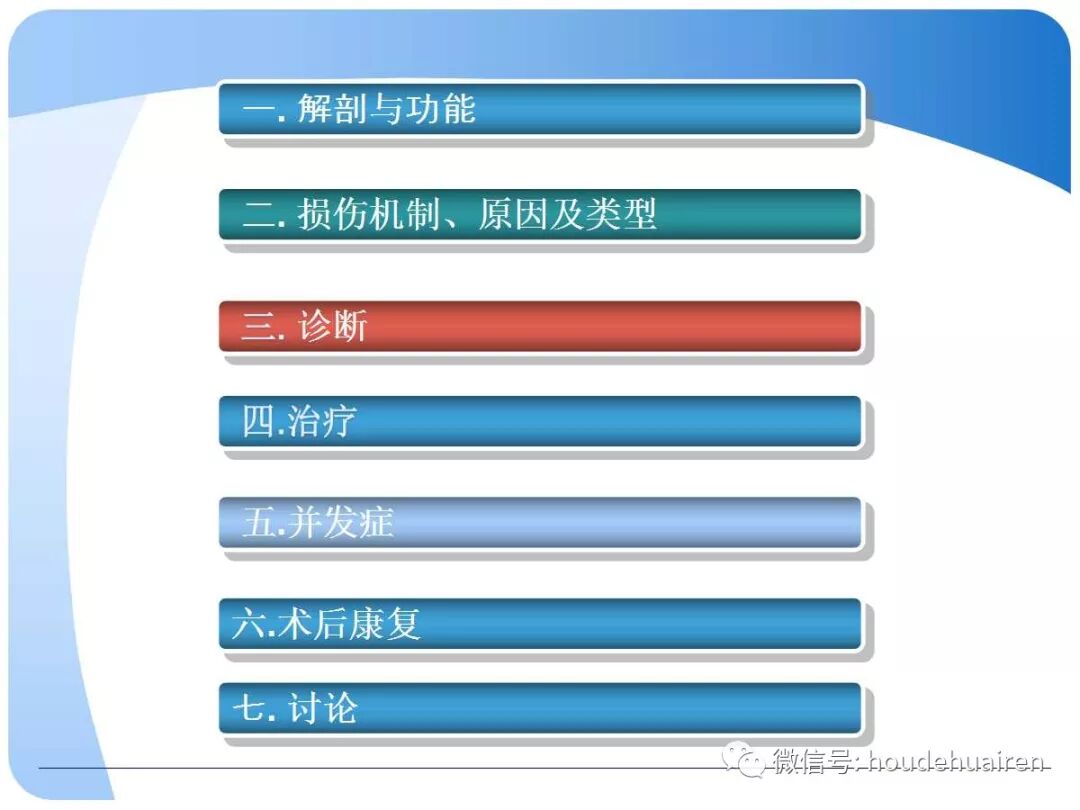 膝关节半月板损伤的诊断与治疗