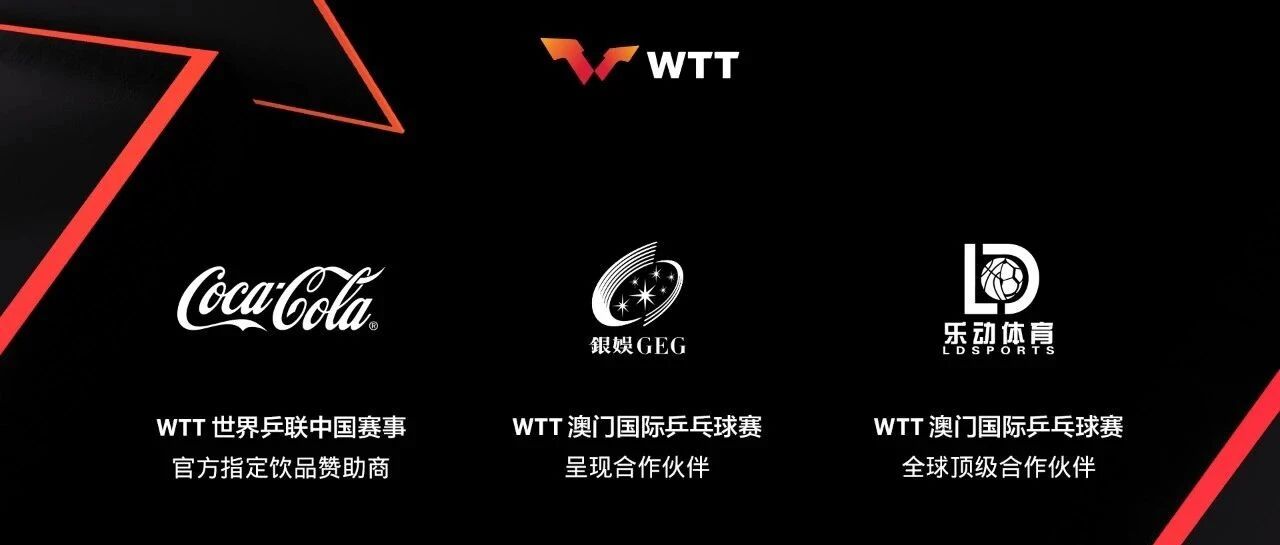 WTT 世界乒联宣布三大合作关系