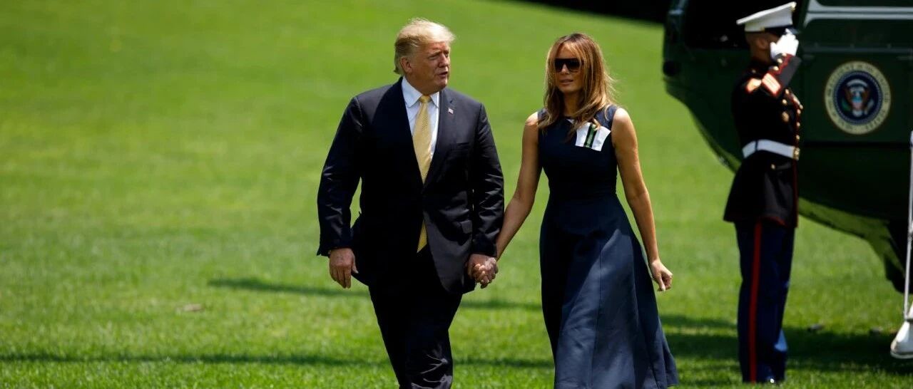 美国总统特朗普及夫人新冠病毒检测结果呈阳性