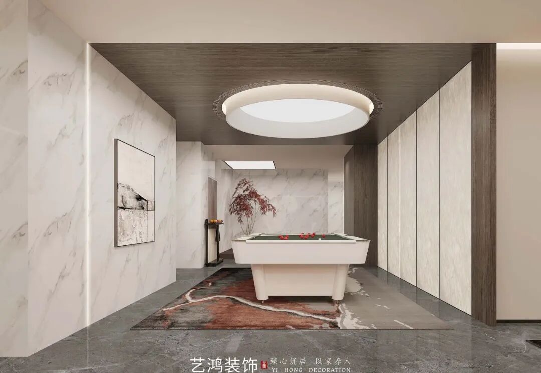 艺鸿案例丨新天半山1200㎡别墅全案落地，三代同堂的理想生活(图19)