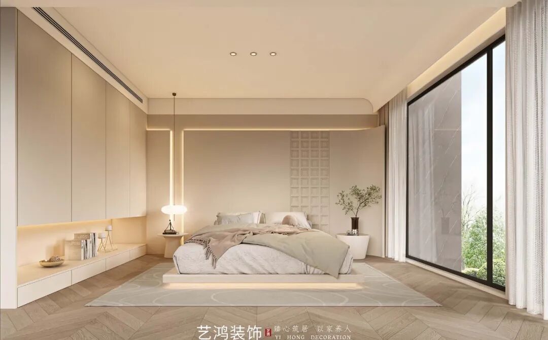 艺鸿案例丨新天半山1200㎡别墅全案落地，三代同堂的理想生活(图27)