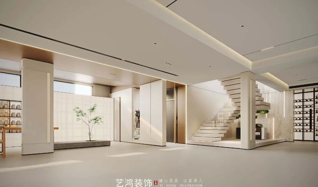 “山有小口，仿佛若有光”丨珠江边2000㎡极简别墅(图36)