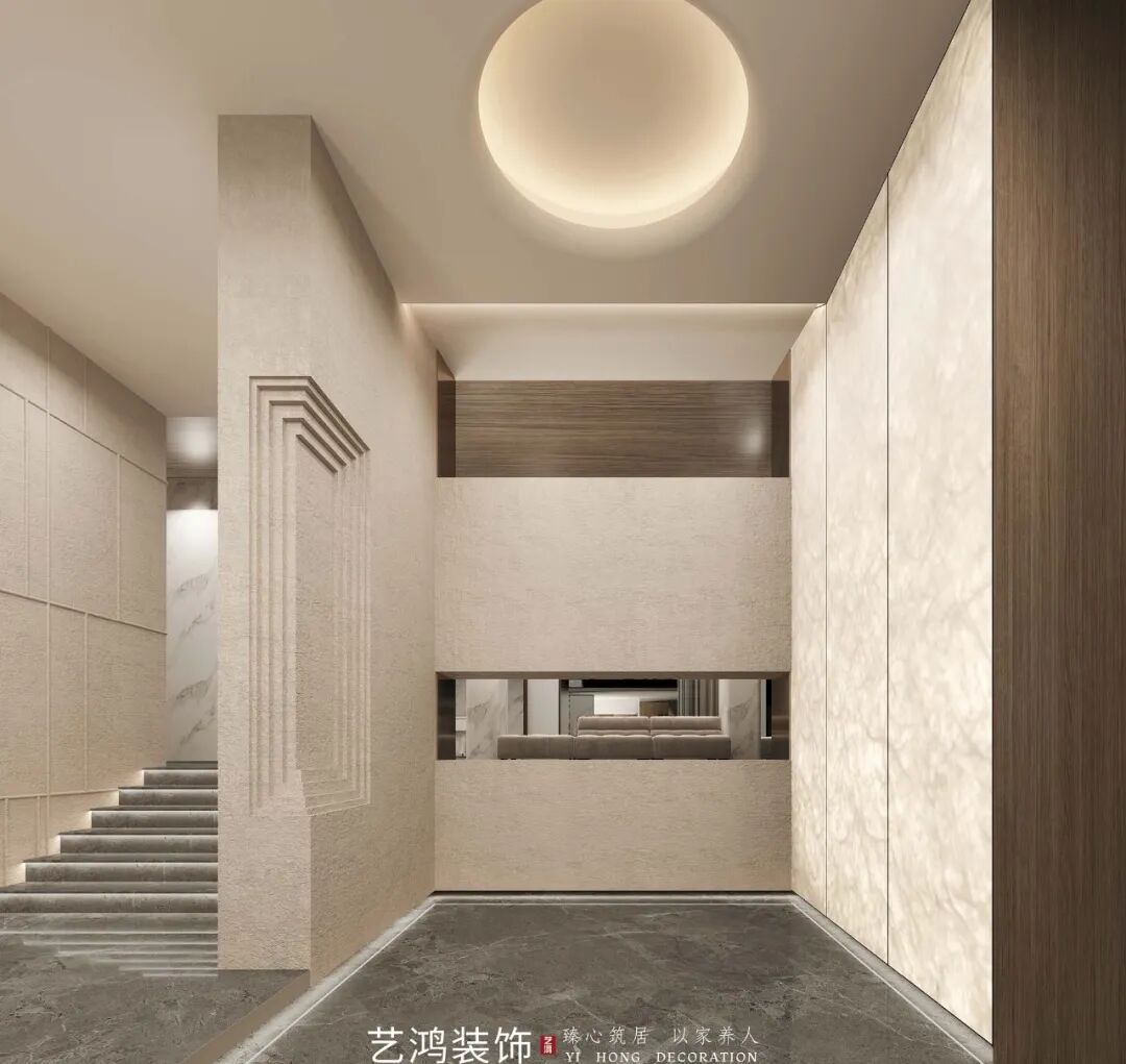 艺鸿案例丨新天半山1200㎡别墅全案落地，三代同堂的理想生活(图14)