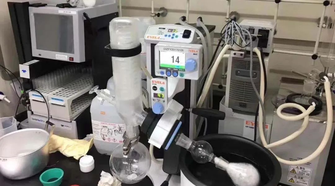 旋蒸使用，如何高效的旋出溶剂，而且防喷?的图1
