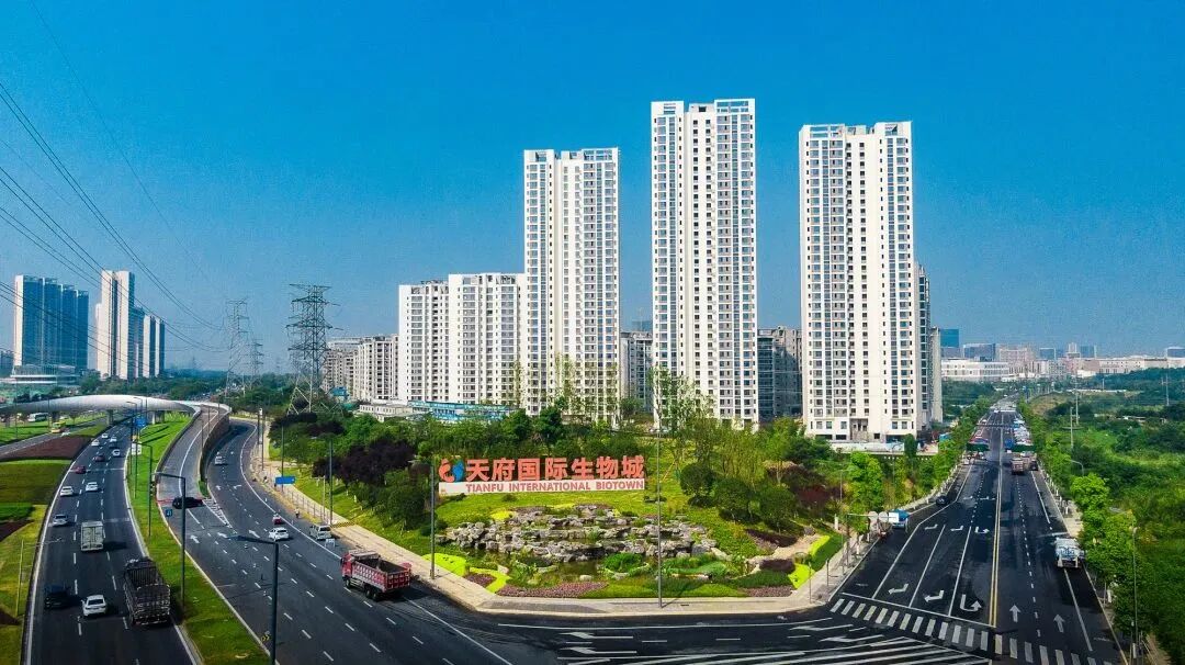 成都天府国际生物城门面景观更新