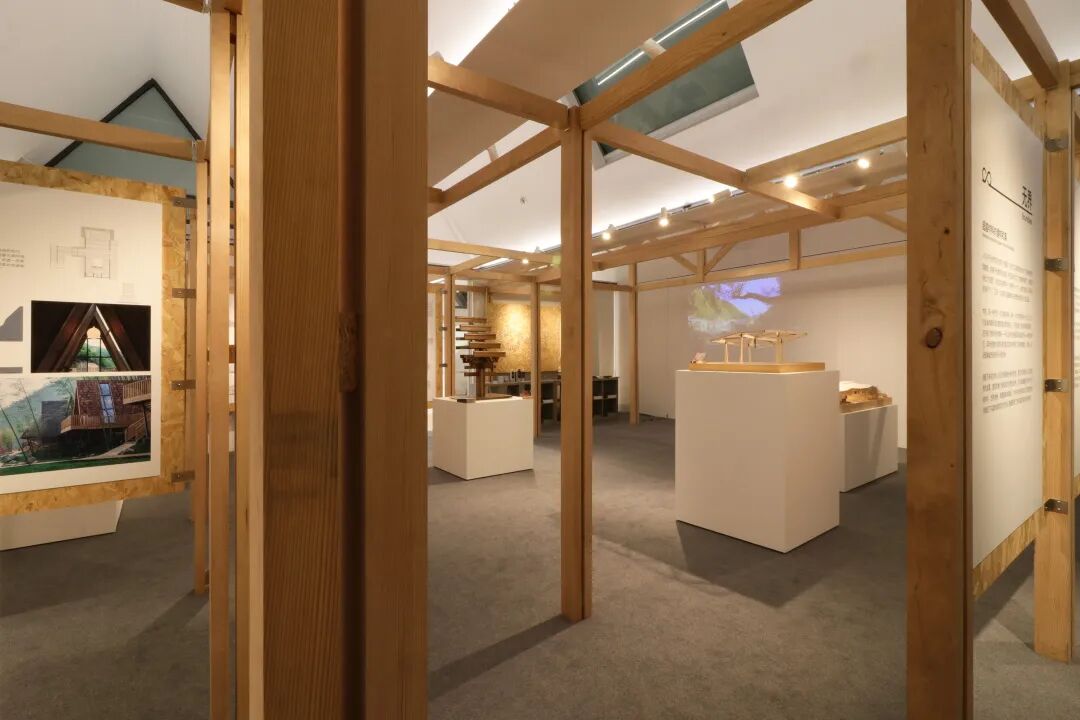 新作 | 可持续的木构展览系统：“无尽：当代木结构实践展”“无界”展区-木结构空间装置项目