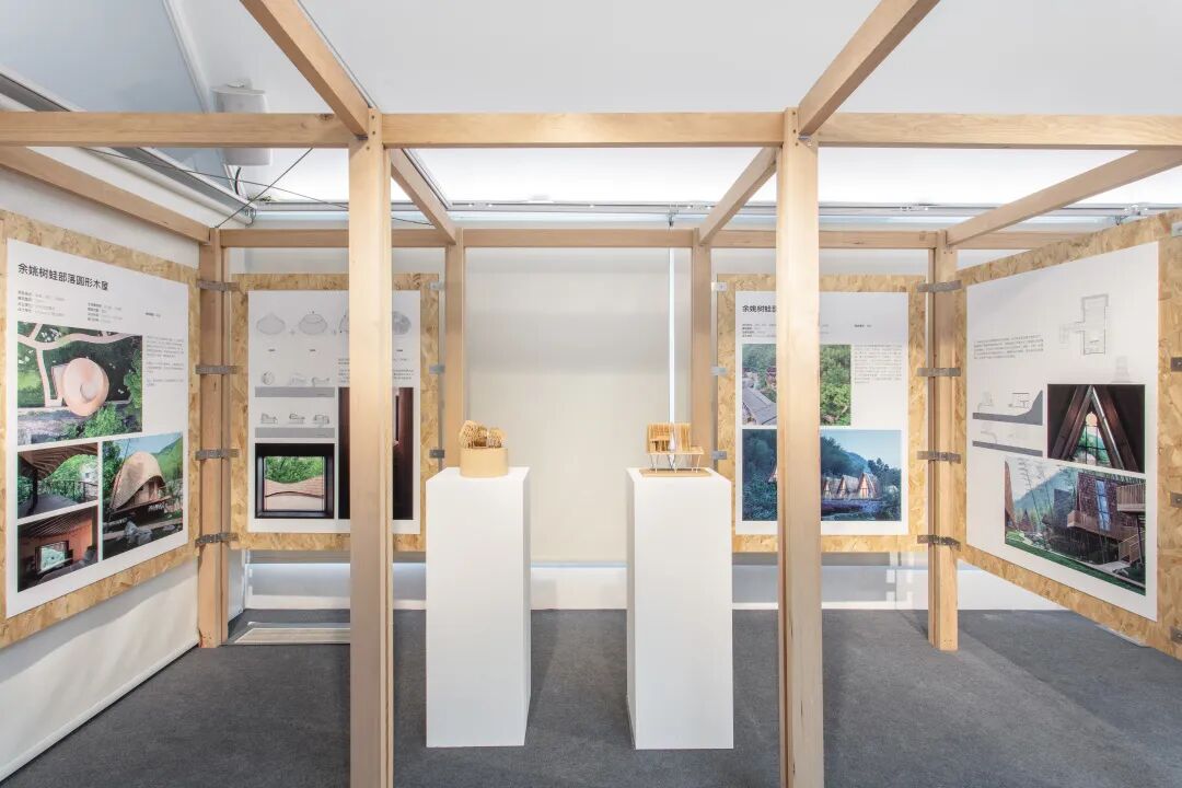 新作 | 可持续的木构展览系统：“无尽：当代木结构实践展”“无界”展区-木结构空间装置项目