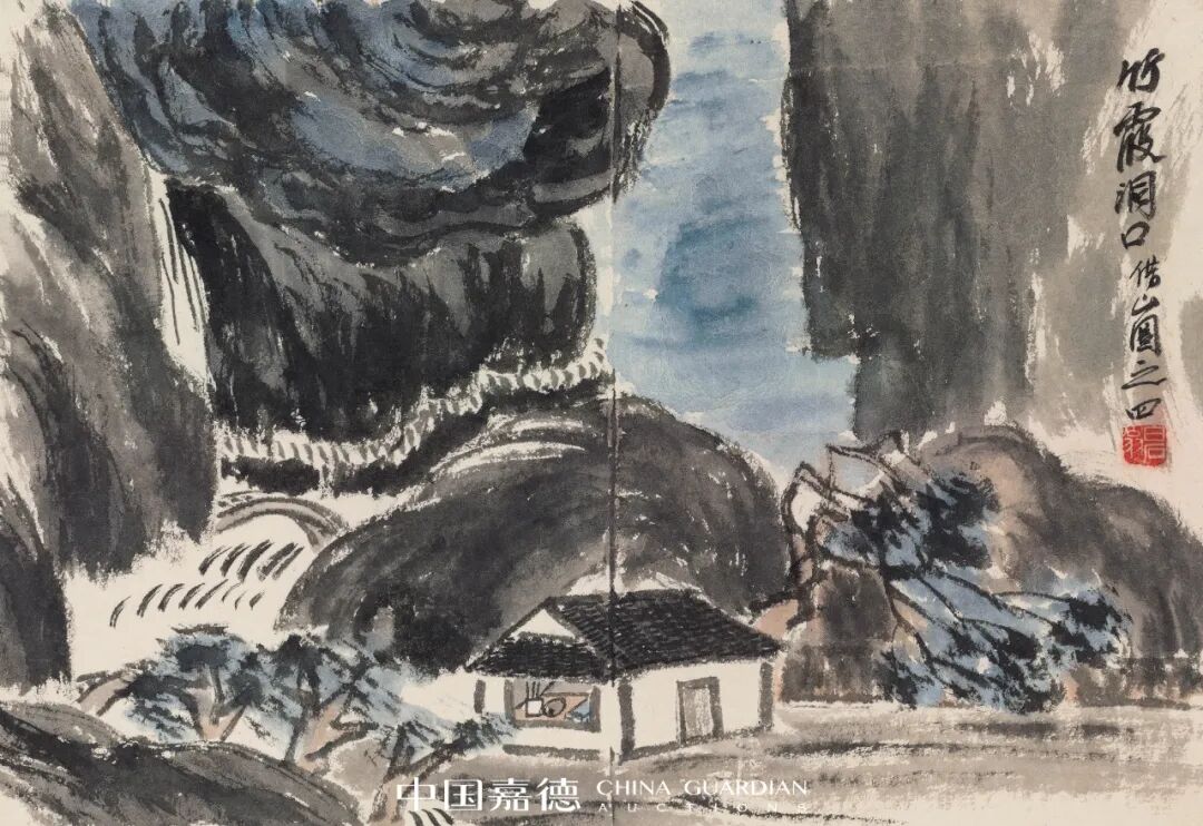 白石的桃花源——齐白石《借山图册》首现拍场