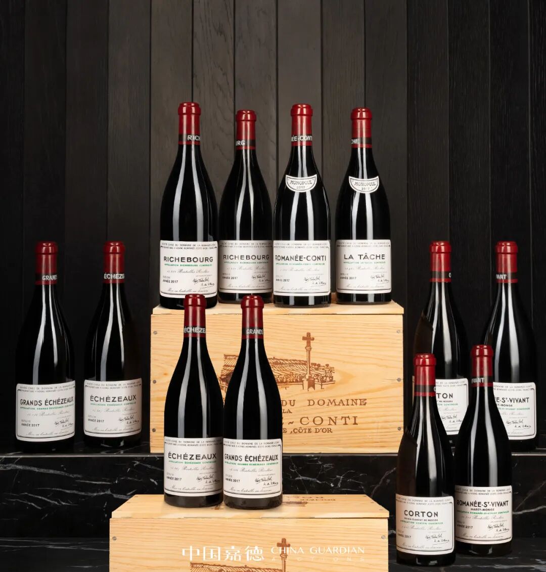 lot 4726罗曼尼·康帝特级园套装2017年份12支/750ml估价:rmb 700,000