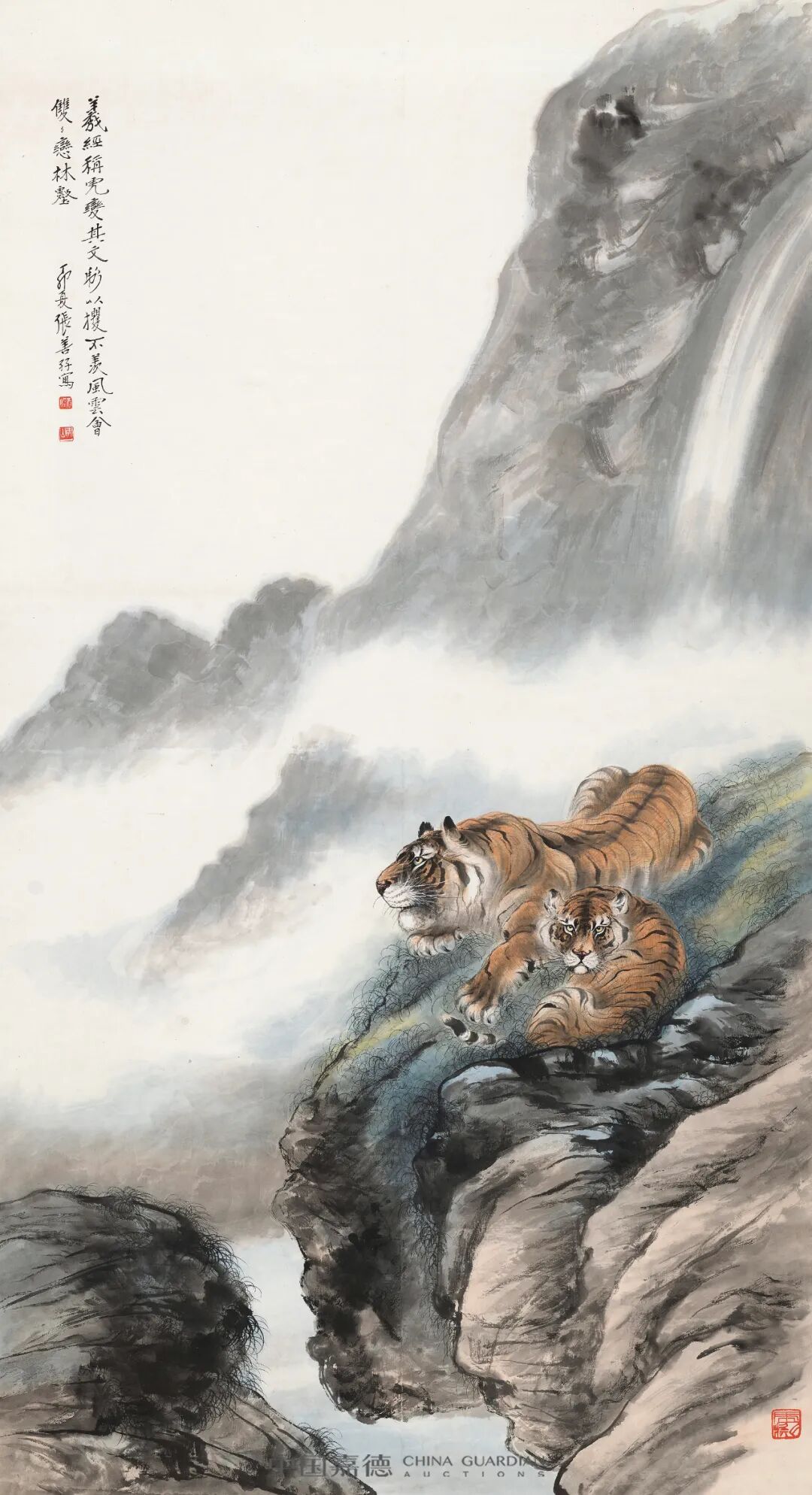 油彩画　肉筆保証　薫風　F12号　豪華額装付き　二科展常務理事　生方　純一 缤纷集——聚焦私人收藏（二）》专场撷英丨中国嘉德2022春拍- 拍卖