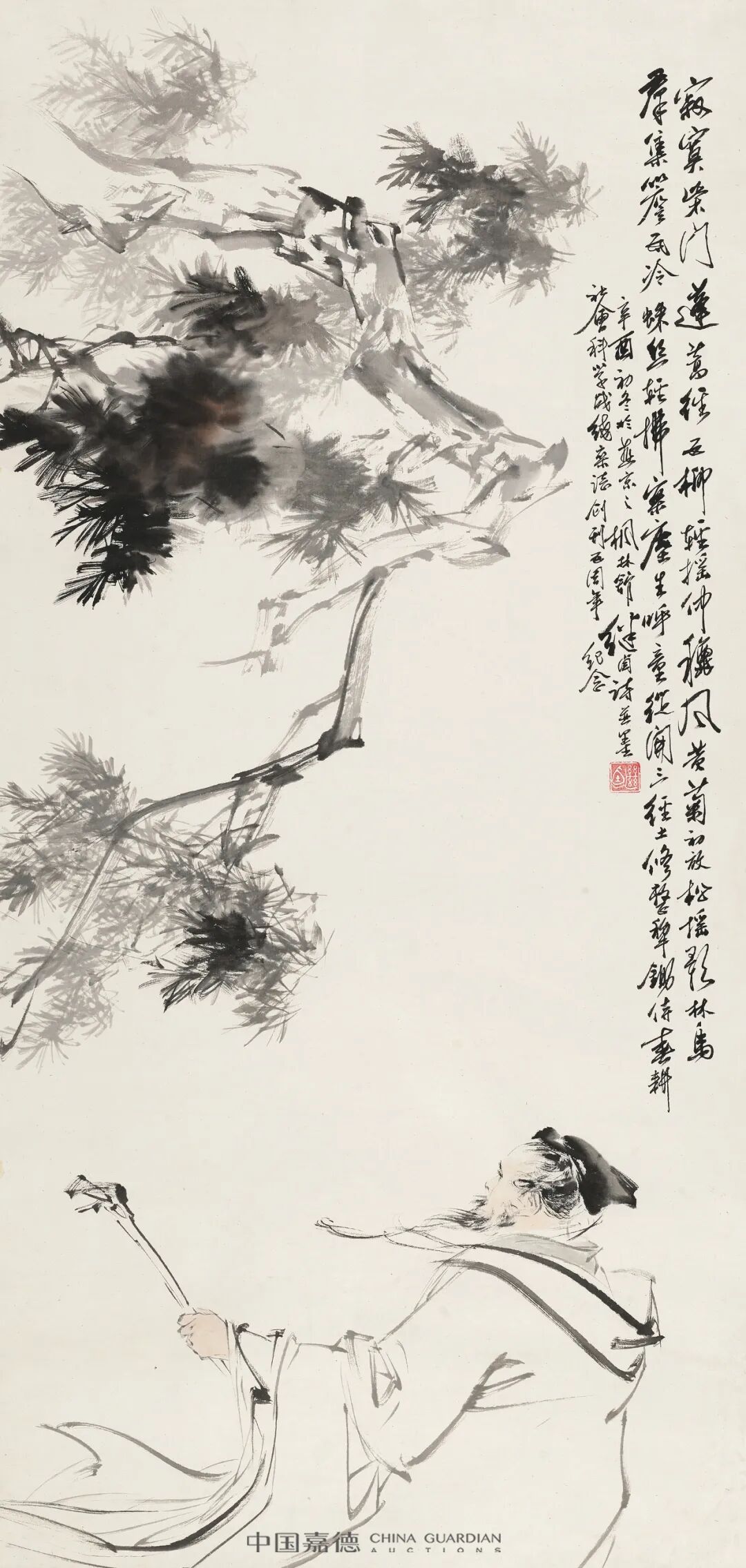 油彩画　肉筆保証　薫風　F12号　豪華額装付き　二科展常務理事　生方　純一 缤纷集——聚焦私人收藏（二）》专场撷英丨中国嘉德2022春拍- 拍卖