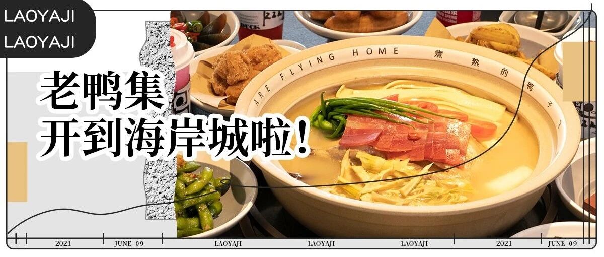被催着开新店！凭一碗“老鸭汤”走红的传奇鸭煲，空降海岸城！