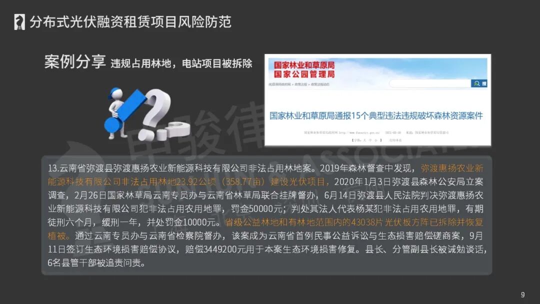 ​分布式光伏融资租赁项目风险防范