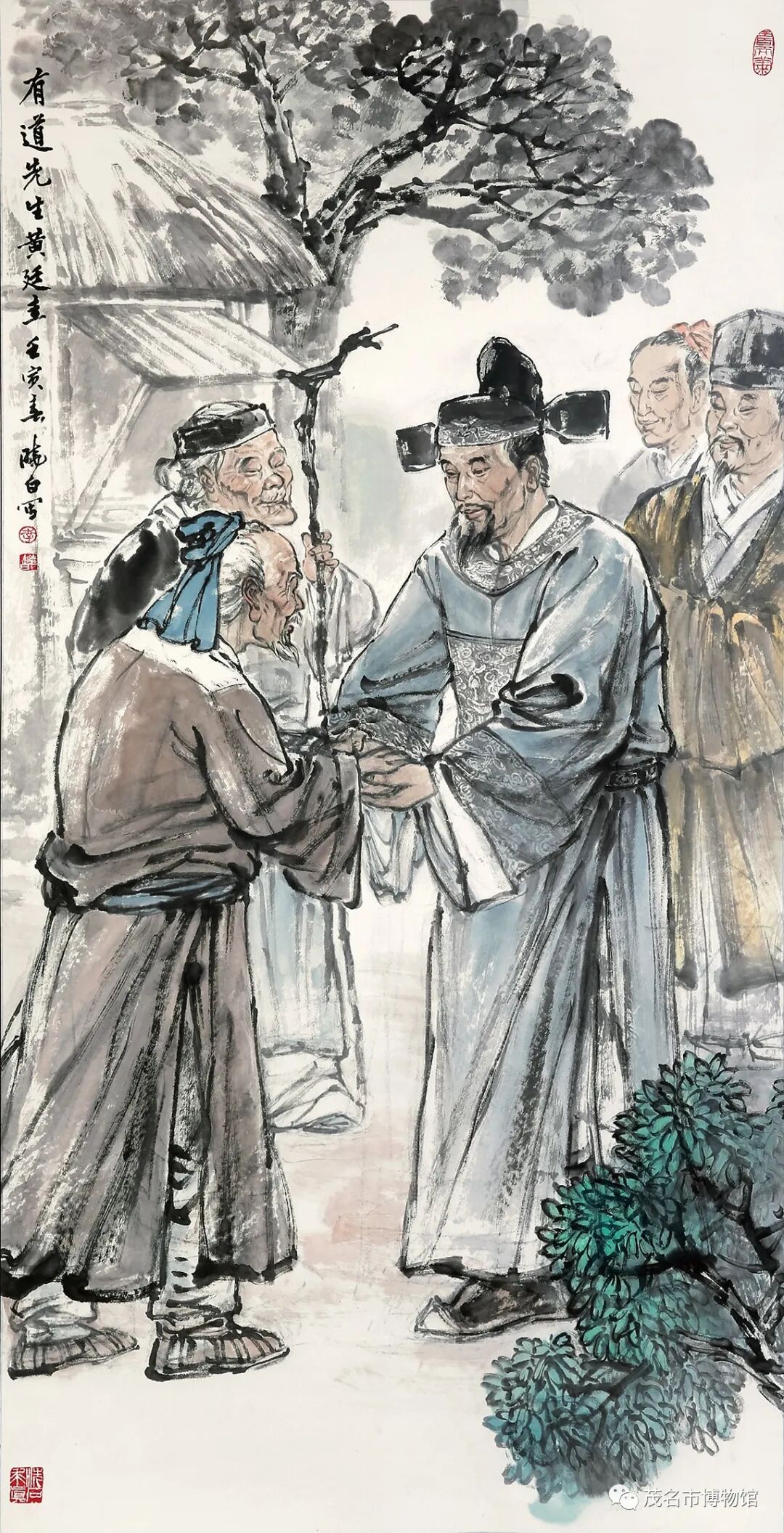 画随时代讴歌先贤21位茂名历史名人画创作综述