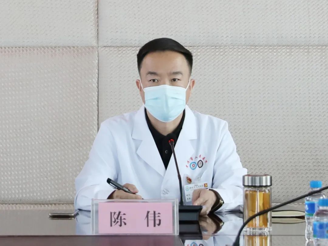 普洱市人民医院院长陈伟陈伟院长强调,全院各科室务必要始终绷紧疫情