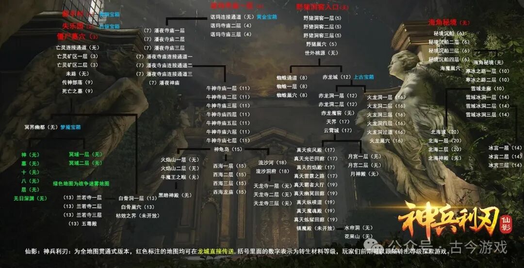 【全新神兵专属跨服版】多种跨服玩法，全屏吸怪+全屏飞剑切割，千种专属搭配特色宝石：自爆、召唤、反弹等N种流派组合，玩法多样不枯燥