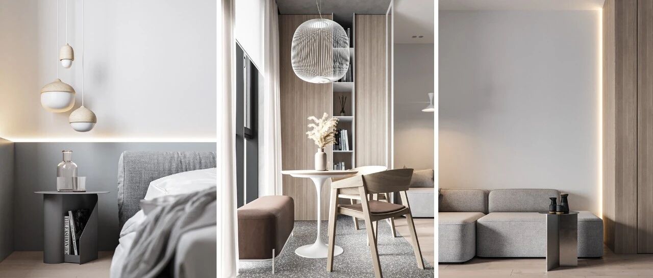 60㎡ 一室户，这样设计真显大!