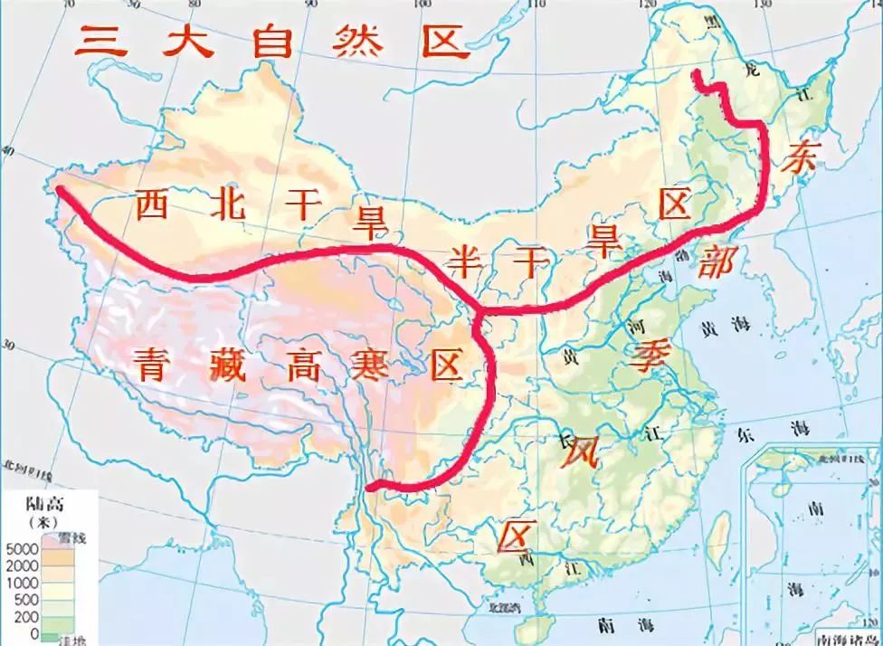 高考地理常考的十条中国地理分界线拿走不谢